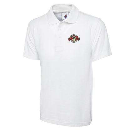 Red Devils Keep The Faith Embroidered Classic Polo Shirt