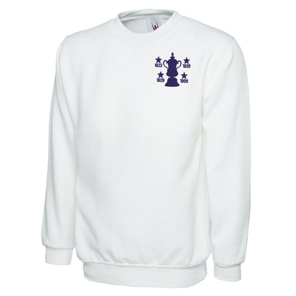 Retro Bolton Four Time Cup Winners Classic Sweatshirt