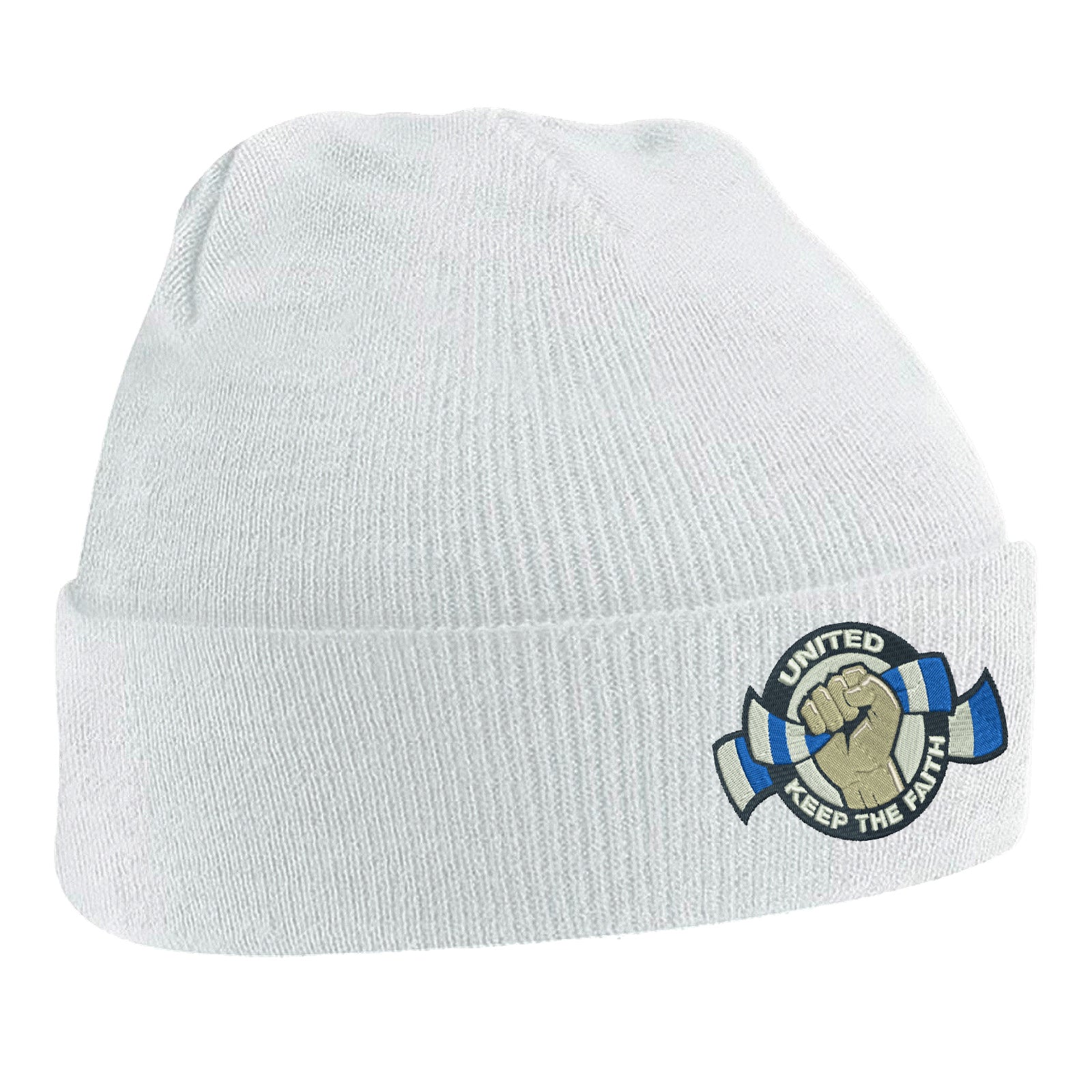 Leeds United Football Beanie Hat