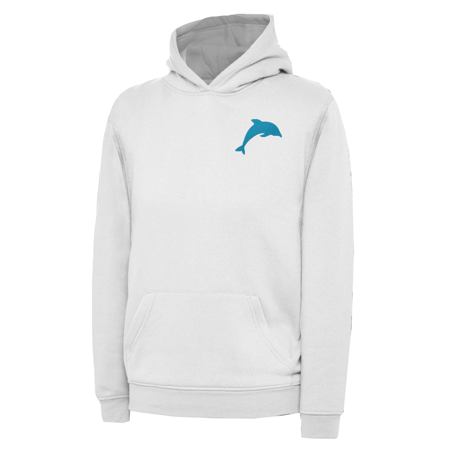 Dolphin Embroidered Children's Hoodie