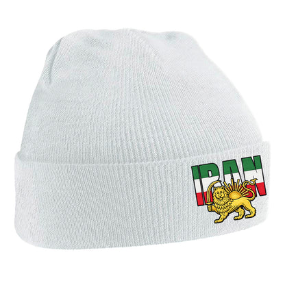 Iran Flag Beanie Hat