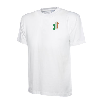 Ireland Flag Map Embroidered Children's T-Shirt