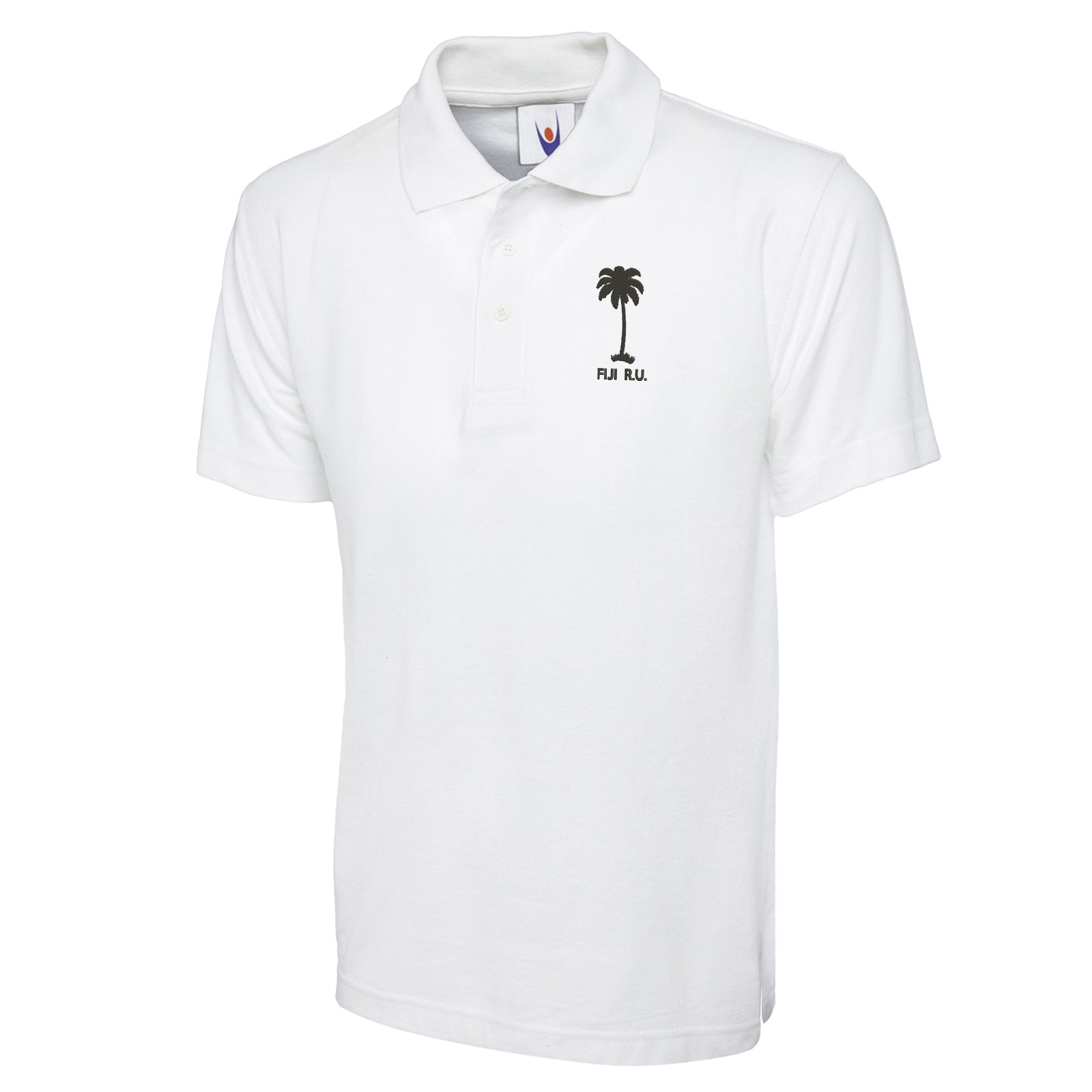 Retro Fiji Rugby 1920s Polo Shirt