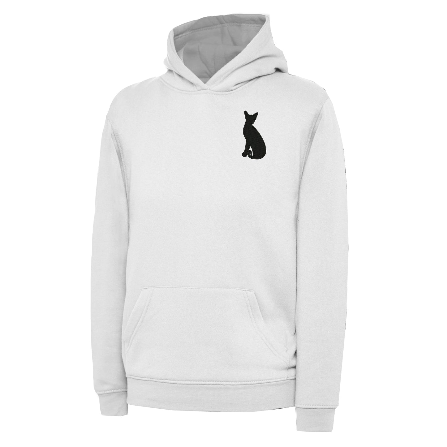 Siamese Cat Embroidered Children's Hoodie