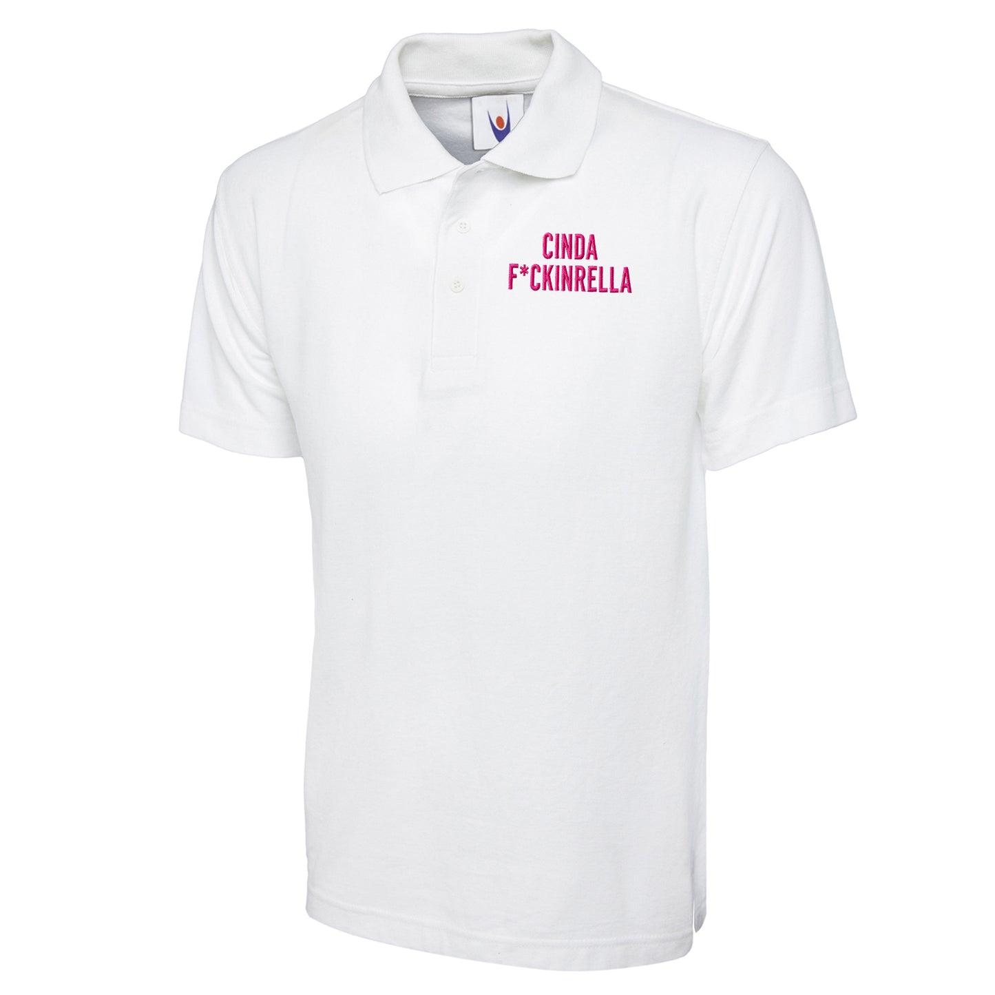 Cinder Fckinrella Embroidered Classic Polo Shirt