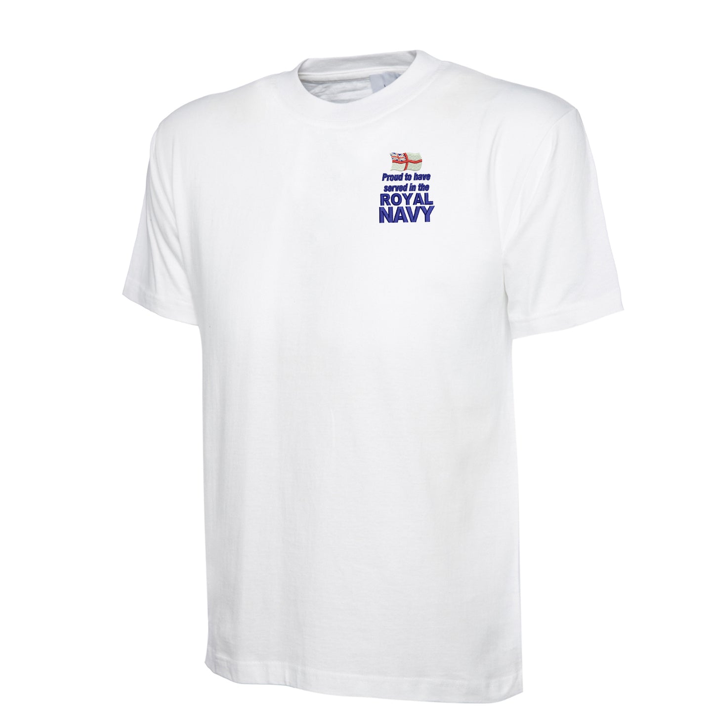 Proud to Have Served in The Royal Navy Embroidered Children's T-Shirt