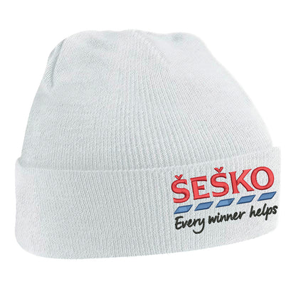 Benjamin Sesko Man Utd Beanie Hat 