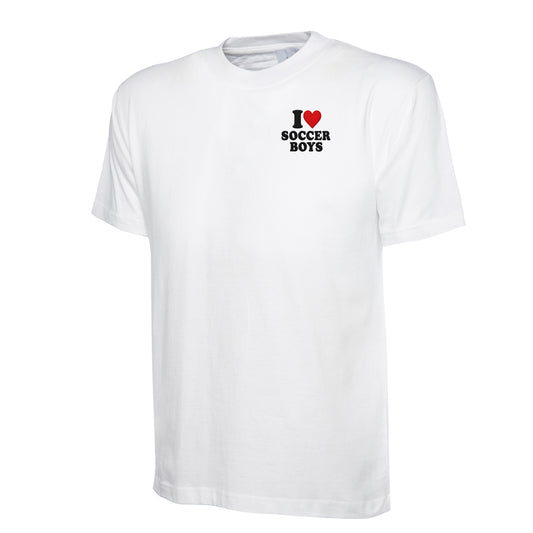 Childs I Love Soccer Boys Shirt 