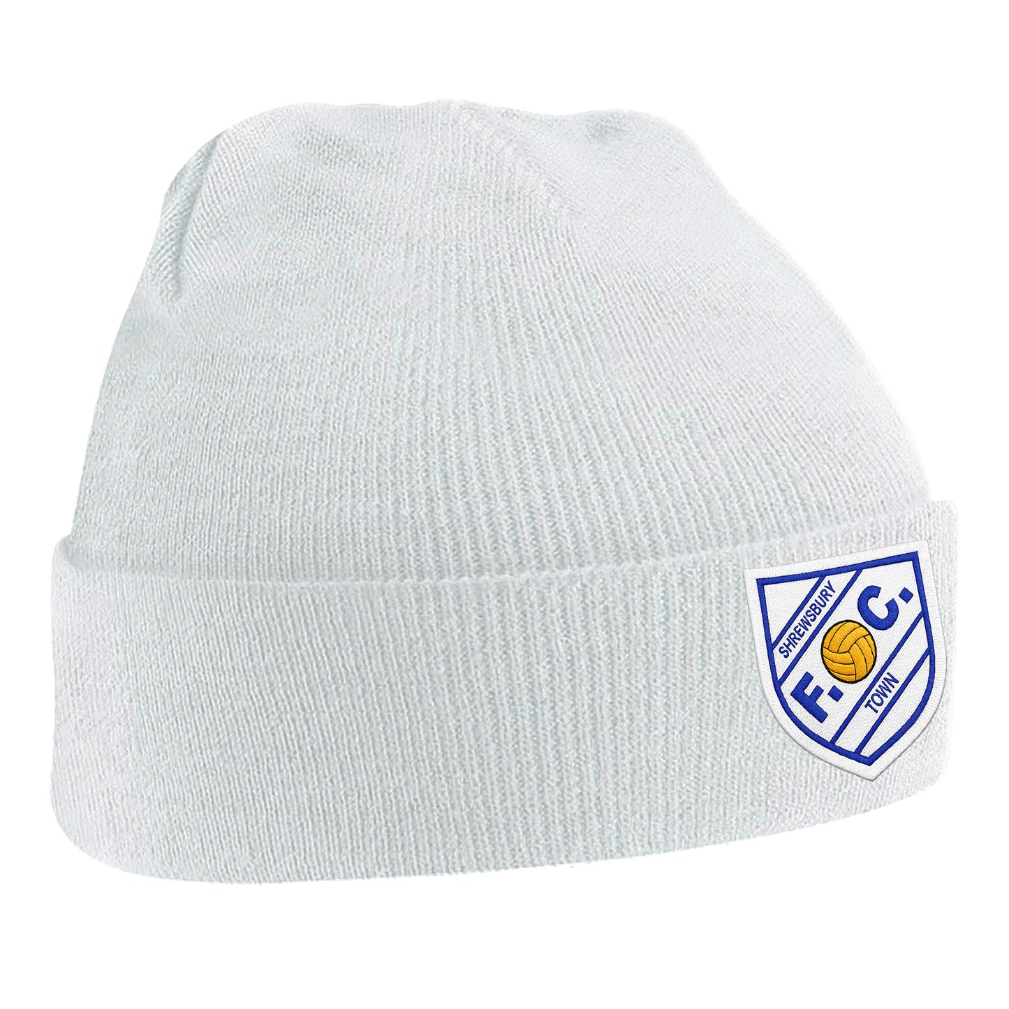 Old School Shrewsbury Town Football Beanie Hat 