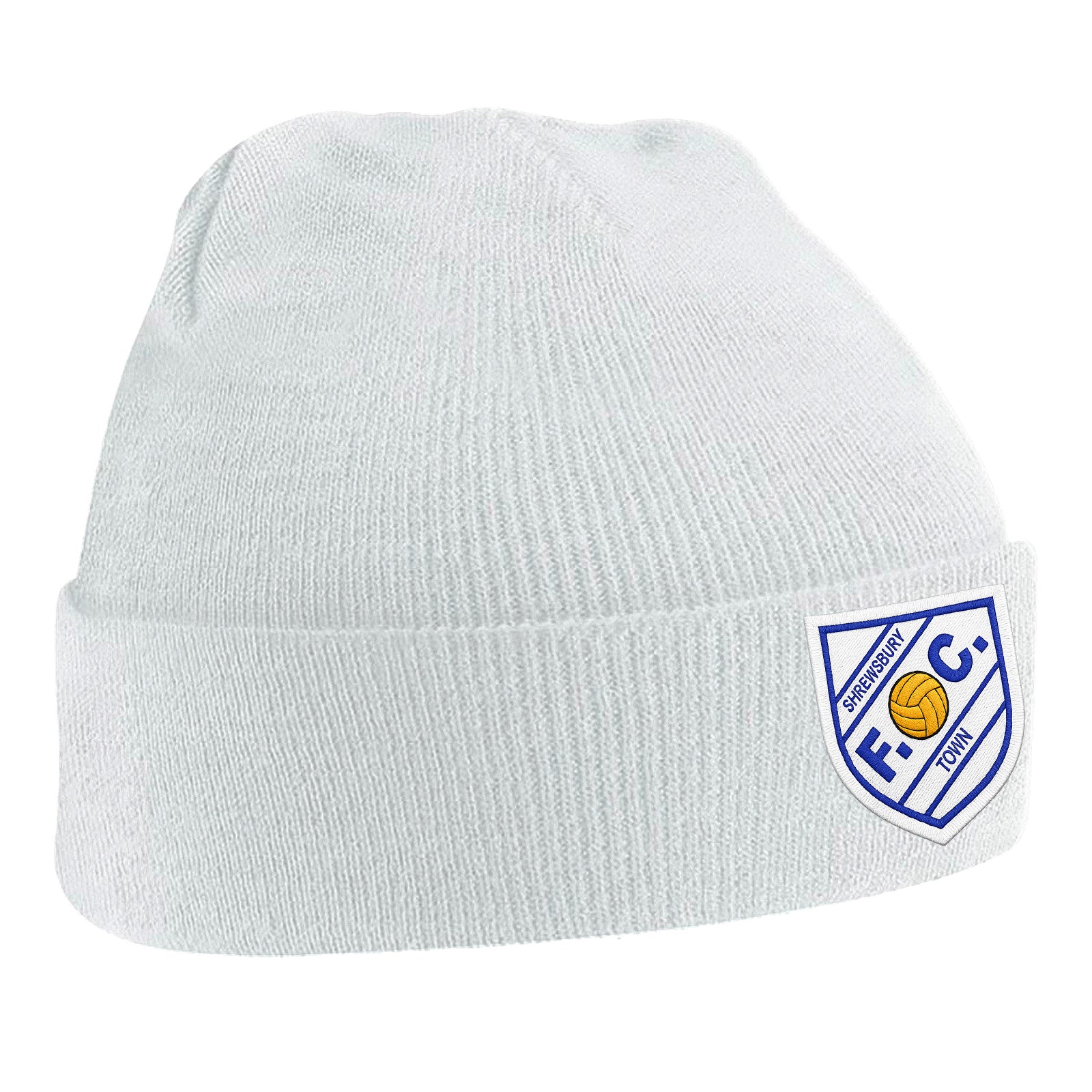 Old School Shrewsbury Town Football Beanie Hat 