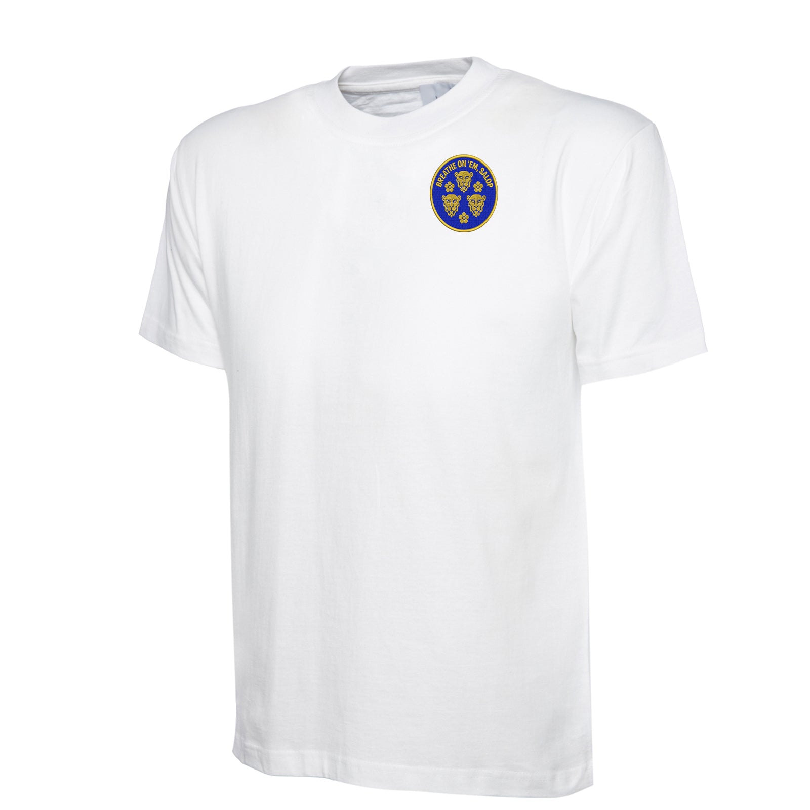 Kids Shrewsbury Town Breathe on em Salop Shirt