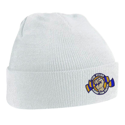The Stags Keep The Faith Embroidered Beanie Hat