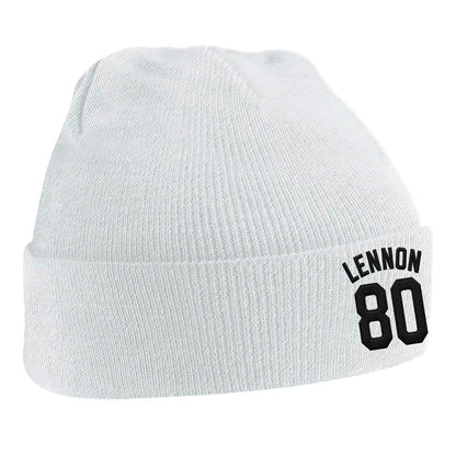 John Lennon Football Beanie Hat