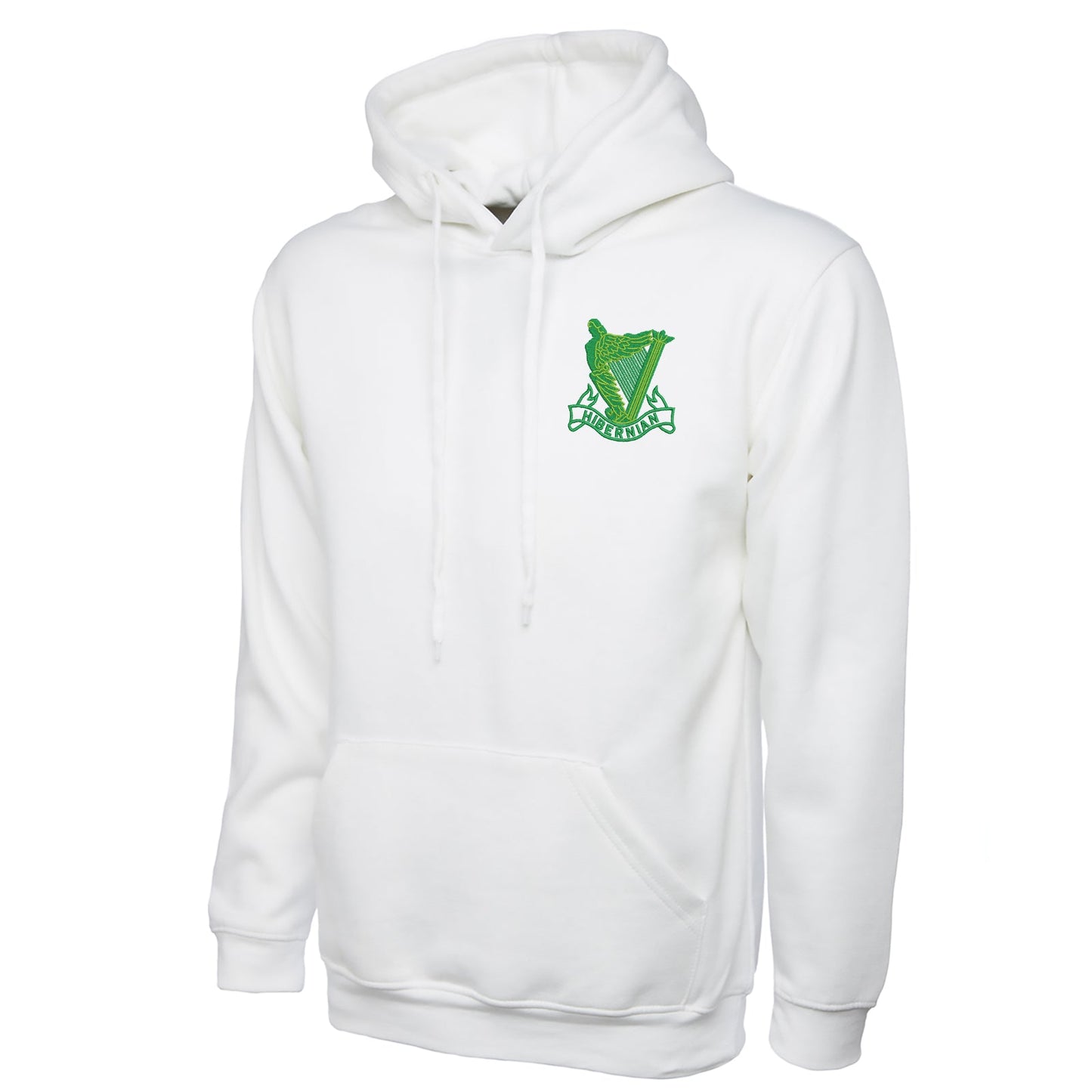 Retro Hibs 1900s Embroidered Classic Hoodie