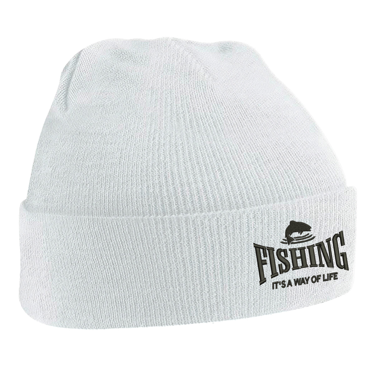Fishing It's a Way of Life Beanie Hat