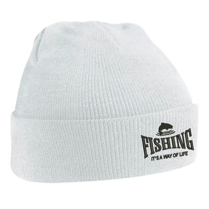 Fishing It's a Way of Life Beanie Hat