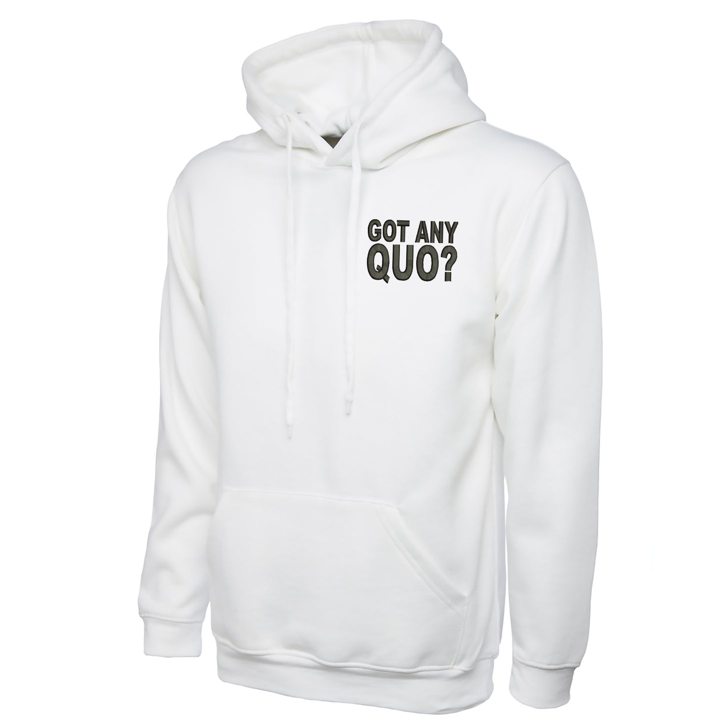 Got Any Quo Embroidered Hoodie
