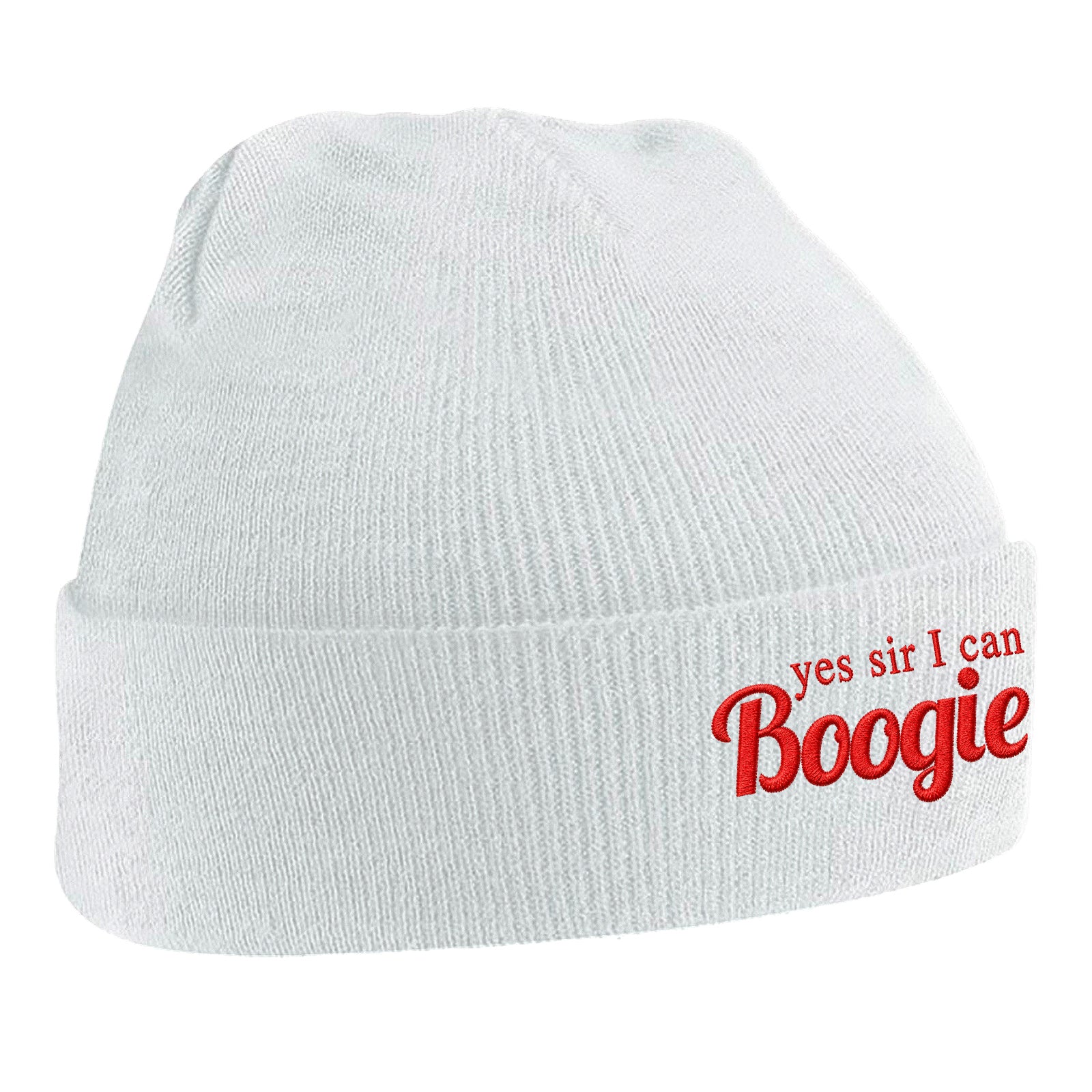 Yes Sir I Can Boogie Retro 70s 80s Disco Dancing Beanie Hat