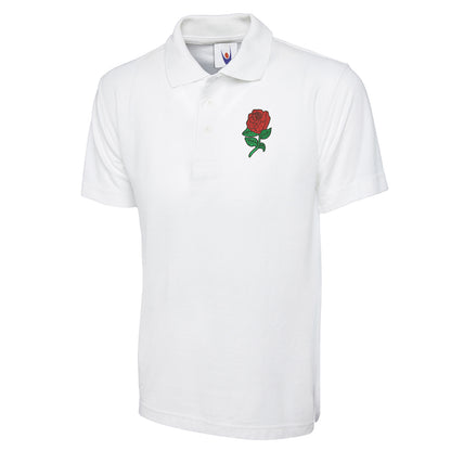 England Rugby Polo Shirt White