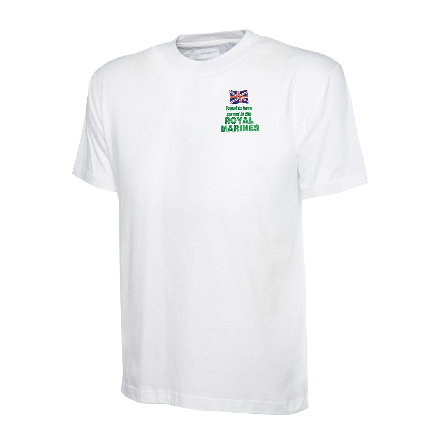 Proud to Have Served in The Royal Marines Embroidered Children's T-Shirt