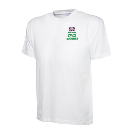 Proud to Have Served in The Royal Marines Embroidered Children's T-Shirt
