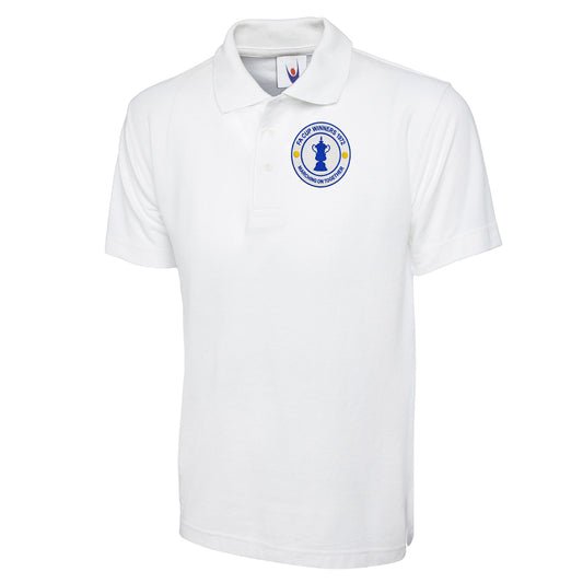 Old School Leeds United Polo Shirt