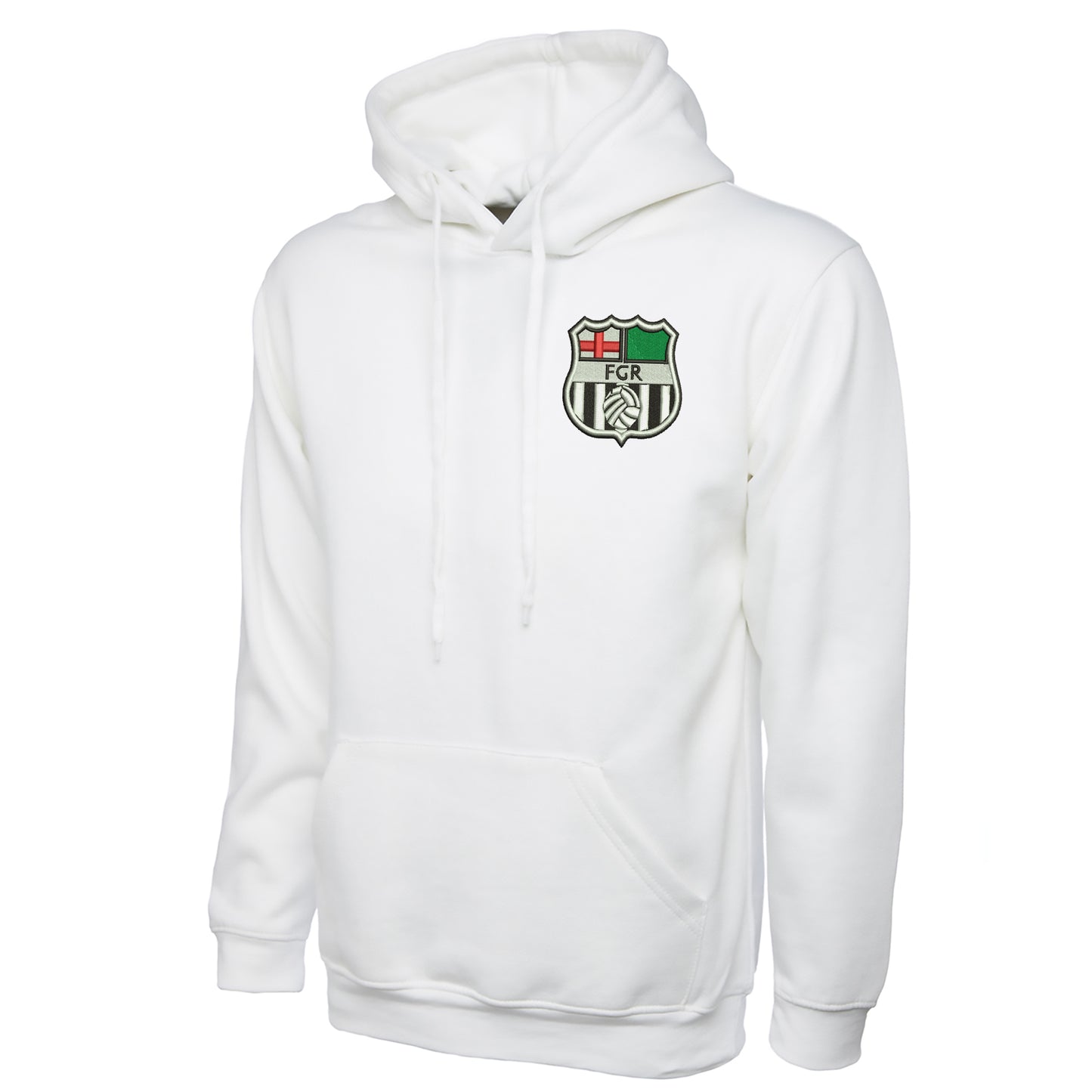 Retro Forest Green 1975 Embroidered Hoodie