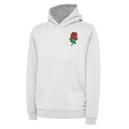 Children's Retro England Rugby Hoodie
