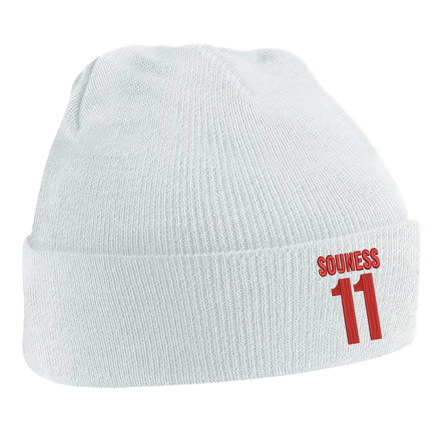 Souness 11 Embroidered Beanie Hat