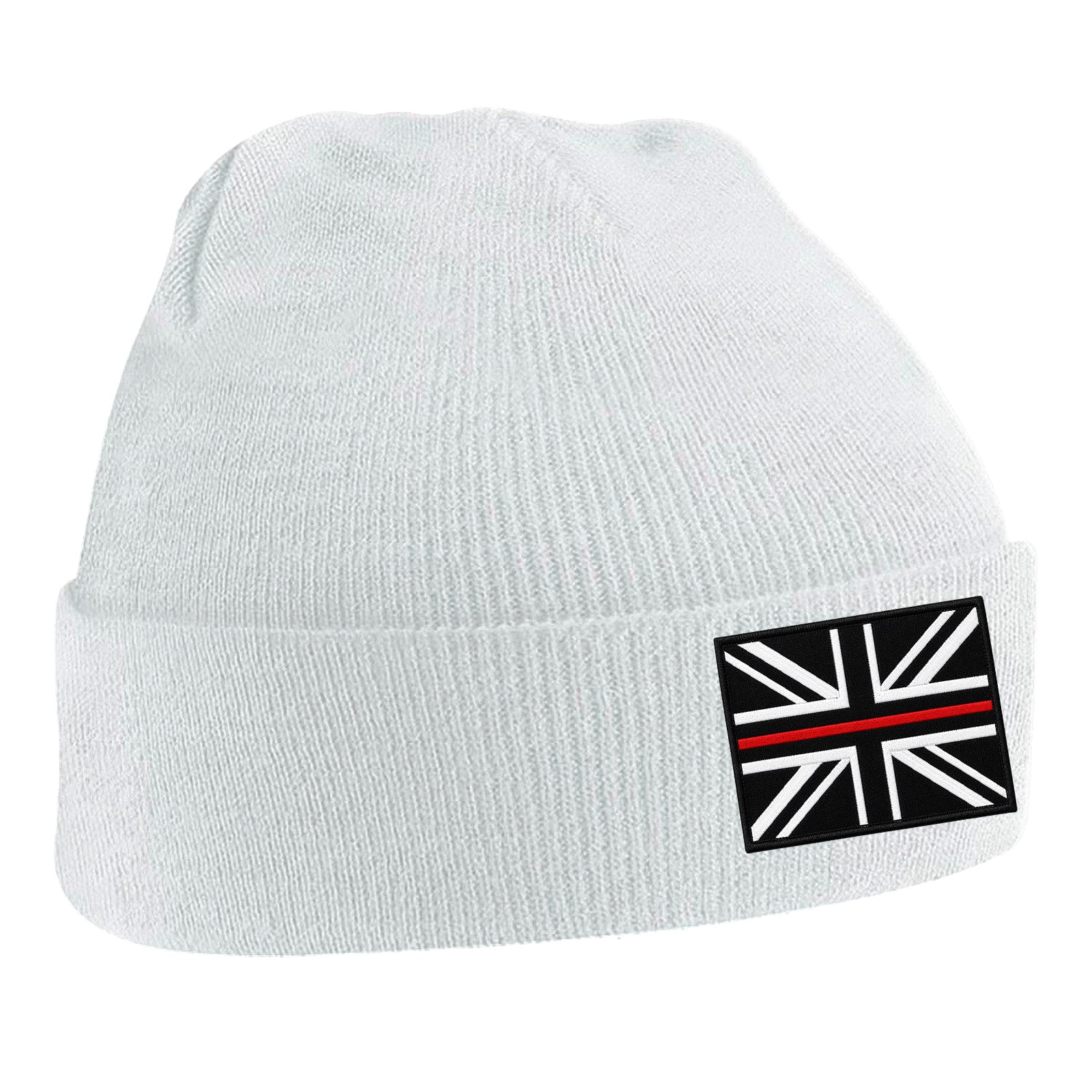 Thin Red Line Union Jack Beanie Hat
