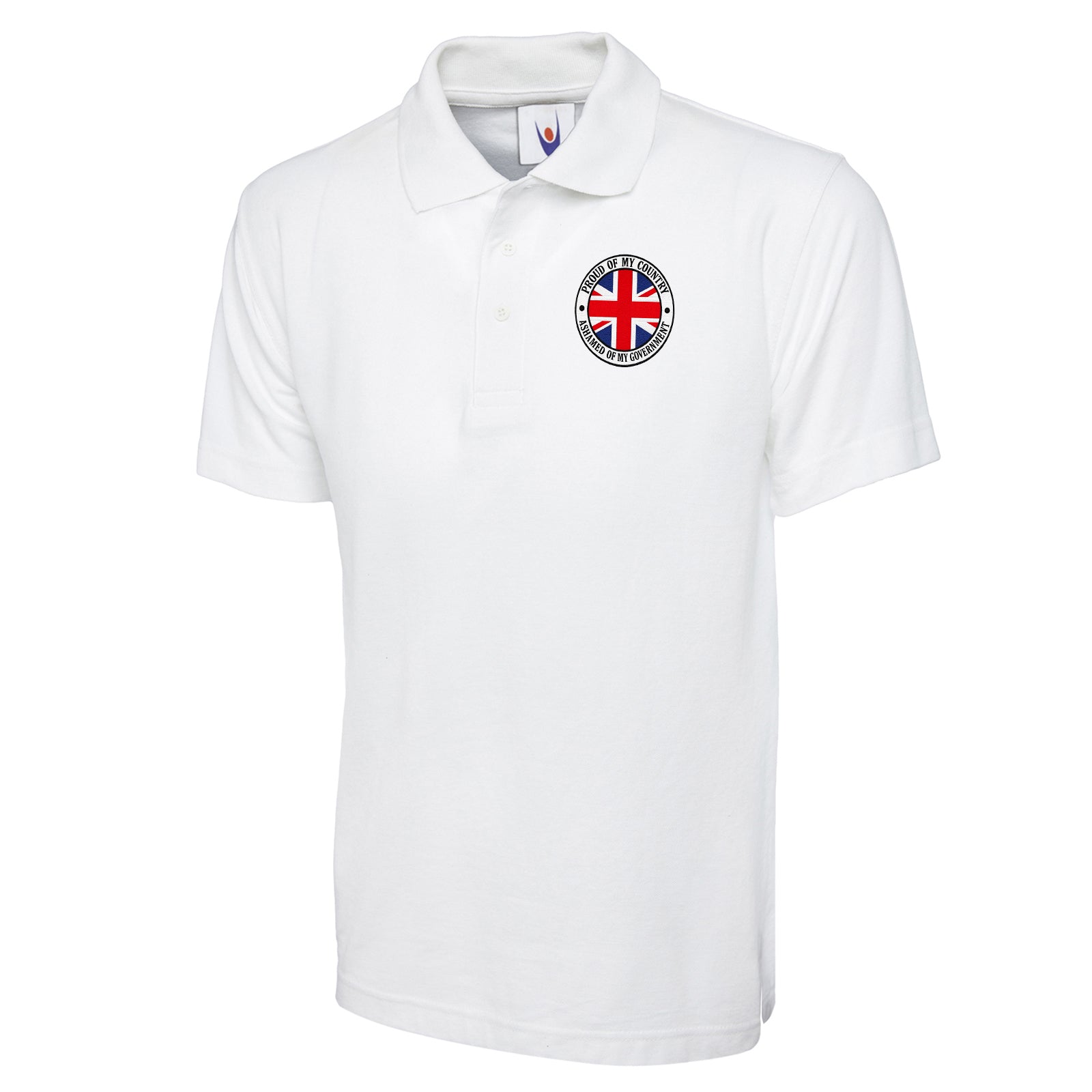 Proud of My Country Ashamed of My Government Classic Polo Shirt