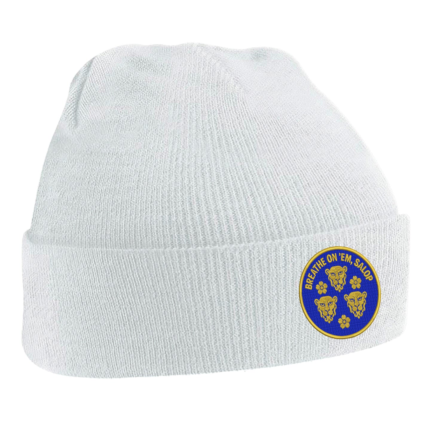Shrewsbury Town Breathe on em Salop Beanie Hat