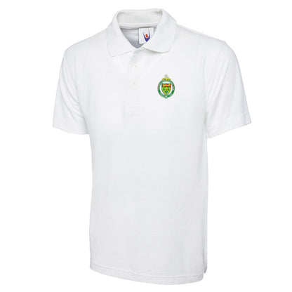 Retro Ashford Town Embroidered Classic Polo Shirt