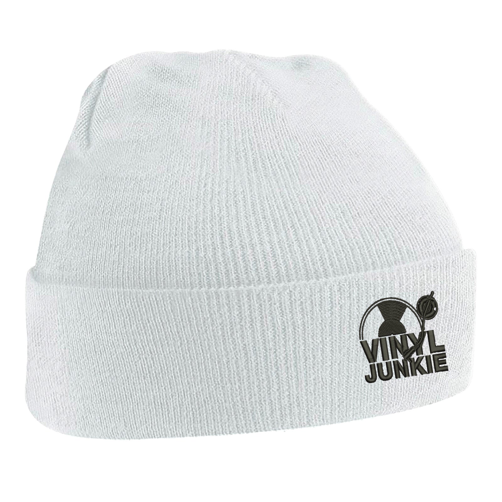 Vinyl Junkie Beanie Hat