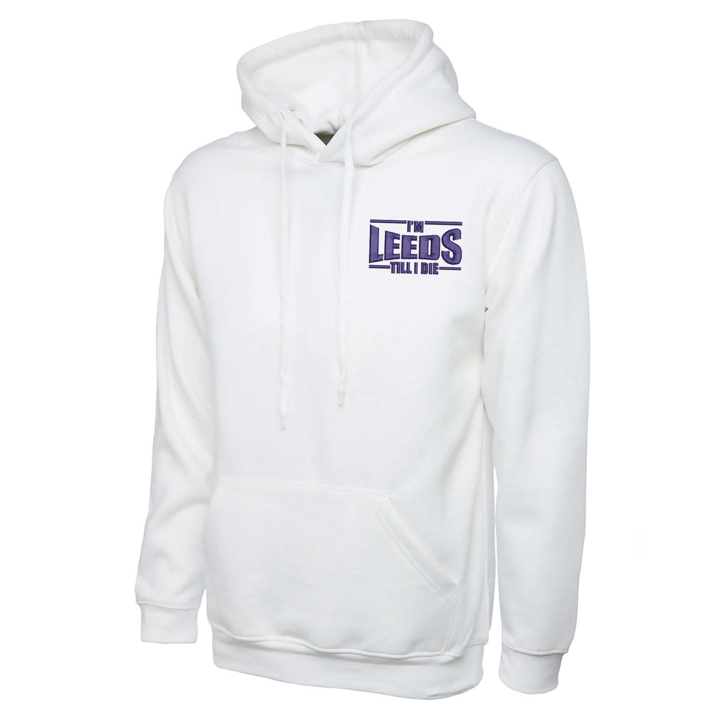 I'm Leeds Till I Die Embroidered Classic Hoodie
