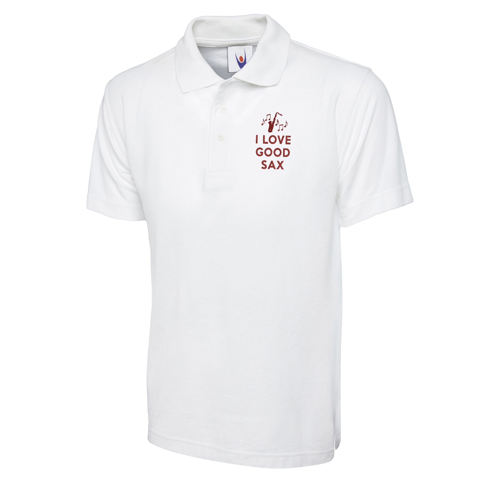 I Love Good Sax Polo Shirt