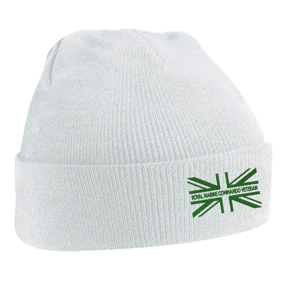 Royal Marine Commando Veteran Union Jack Beanie Hat
