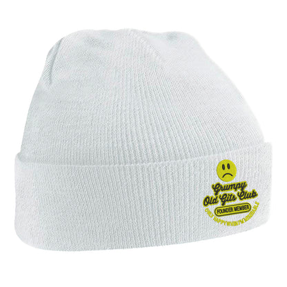 Grumpy Old Gits Club Founder Member Embroidered Beanie Hat