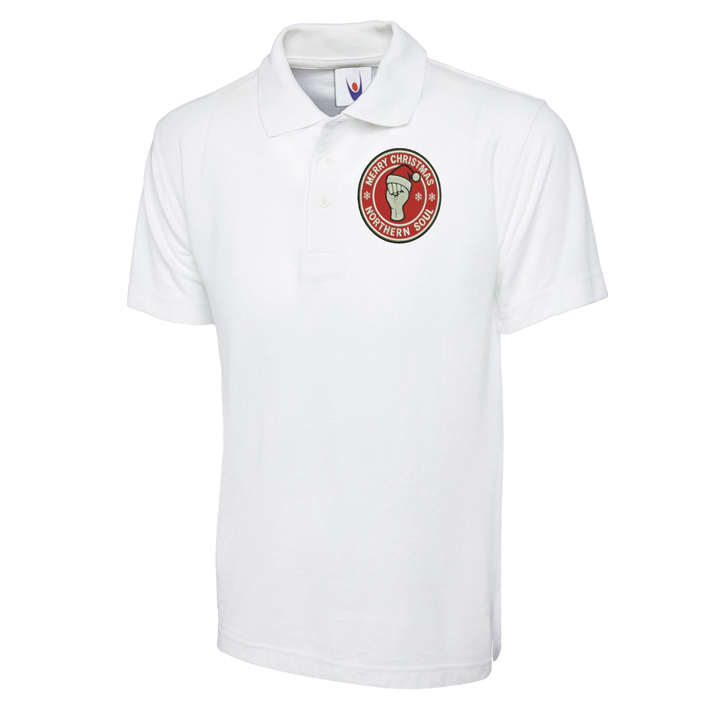 Northern Soul Christmas Polo Shirt
