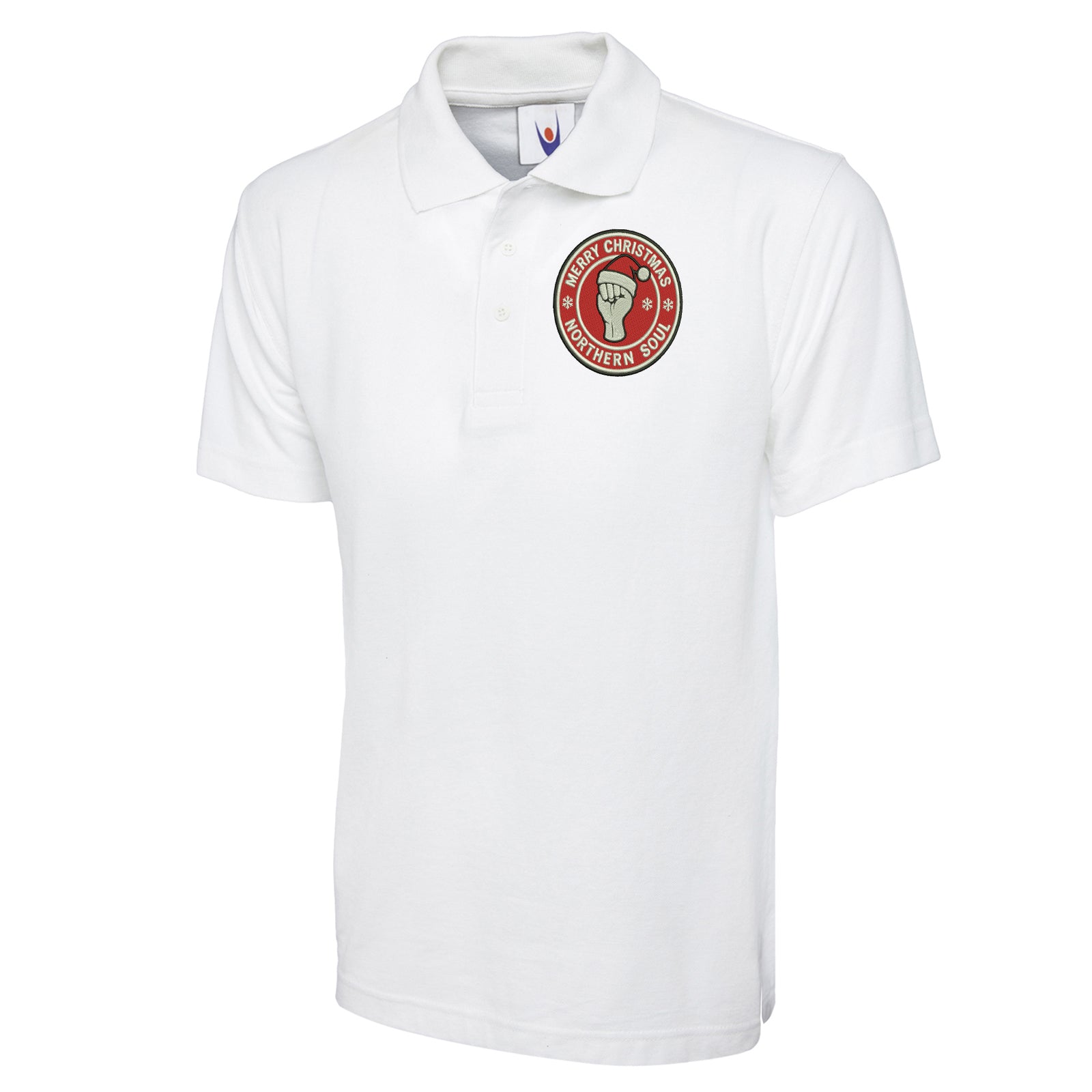 Northern Soul Christmas Polo Shirt