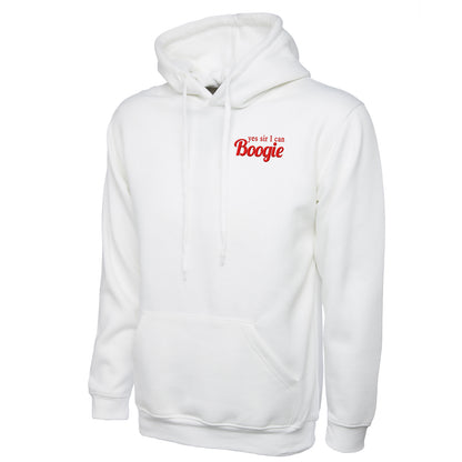 Yes Sir I Can Boogie Retro 70s 80s Disco Dancing Hoodie