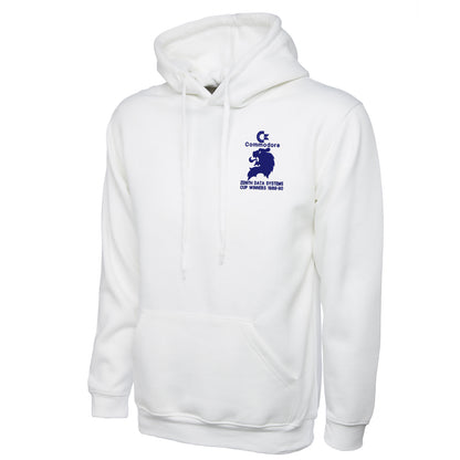 Retro Chelsea Zenith Data Systems Cup Winners 1989-90 Embroidered Hoodie