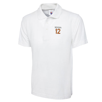 Retro Senna 12 Polo Shirt