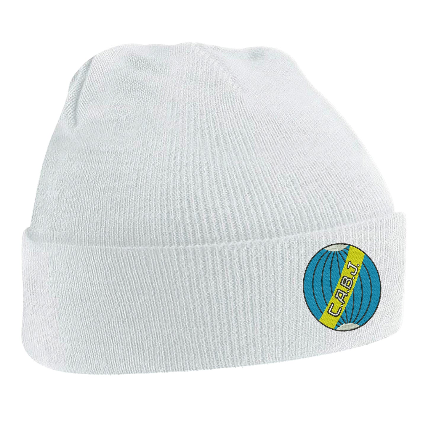 Retro Boca Juniors 1912 Embroidered Beanie Hat
