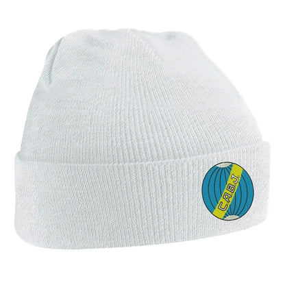 Retro Boca Juniors 1912 Embroidered Beanie Hat