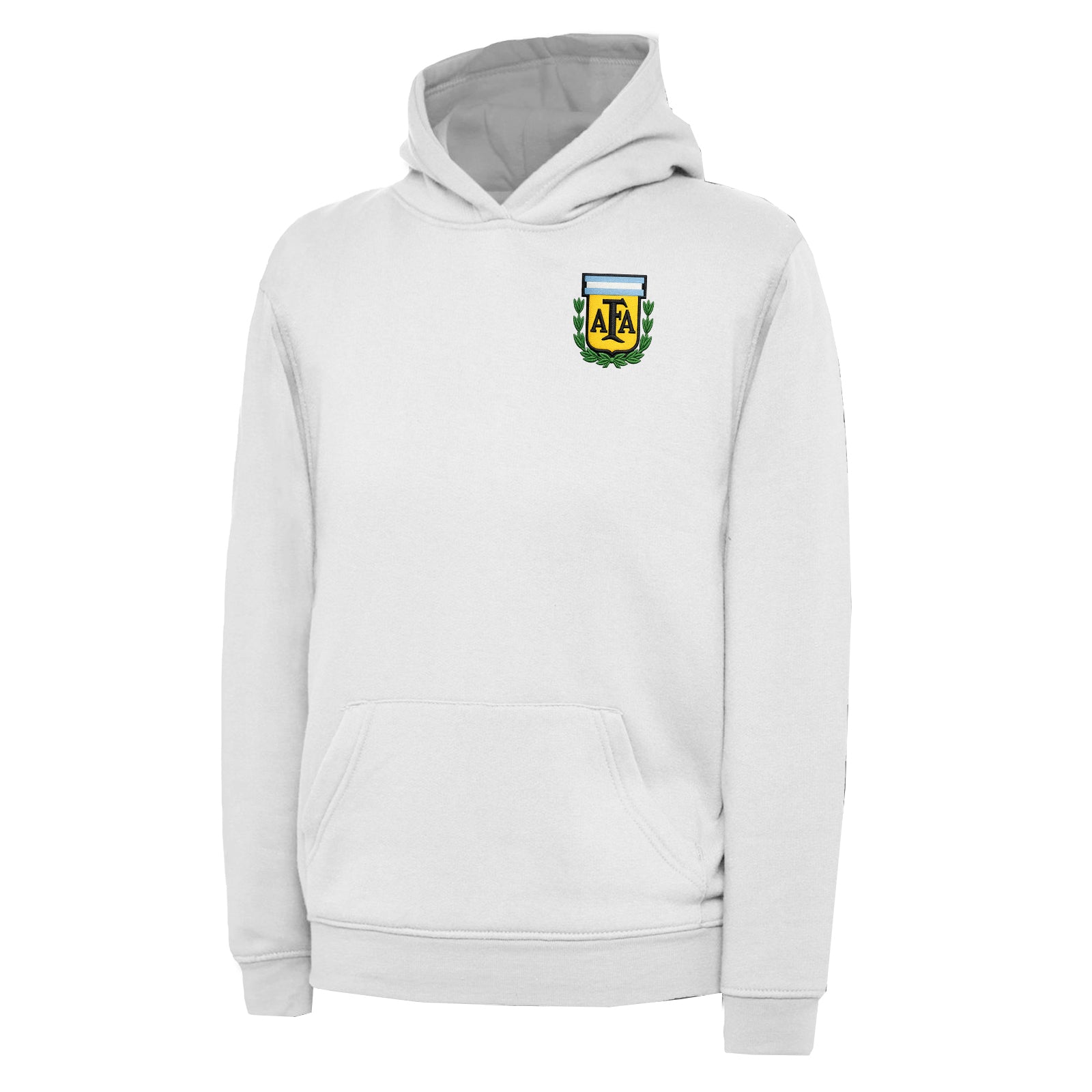 Children's Old School Argentina Football Hoodie