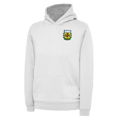 Children's Old School Argentina Football Hoodie