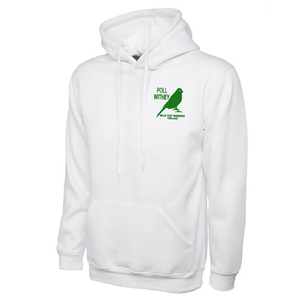 Retro Norwich Milk Cup Winners 1984-85 Embroidered Hoodie