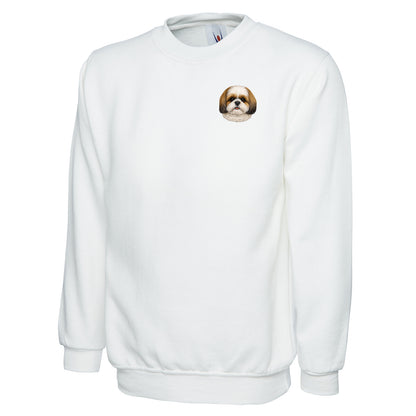 Shih Tzu Dog Face Sweatshirt