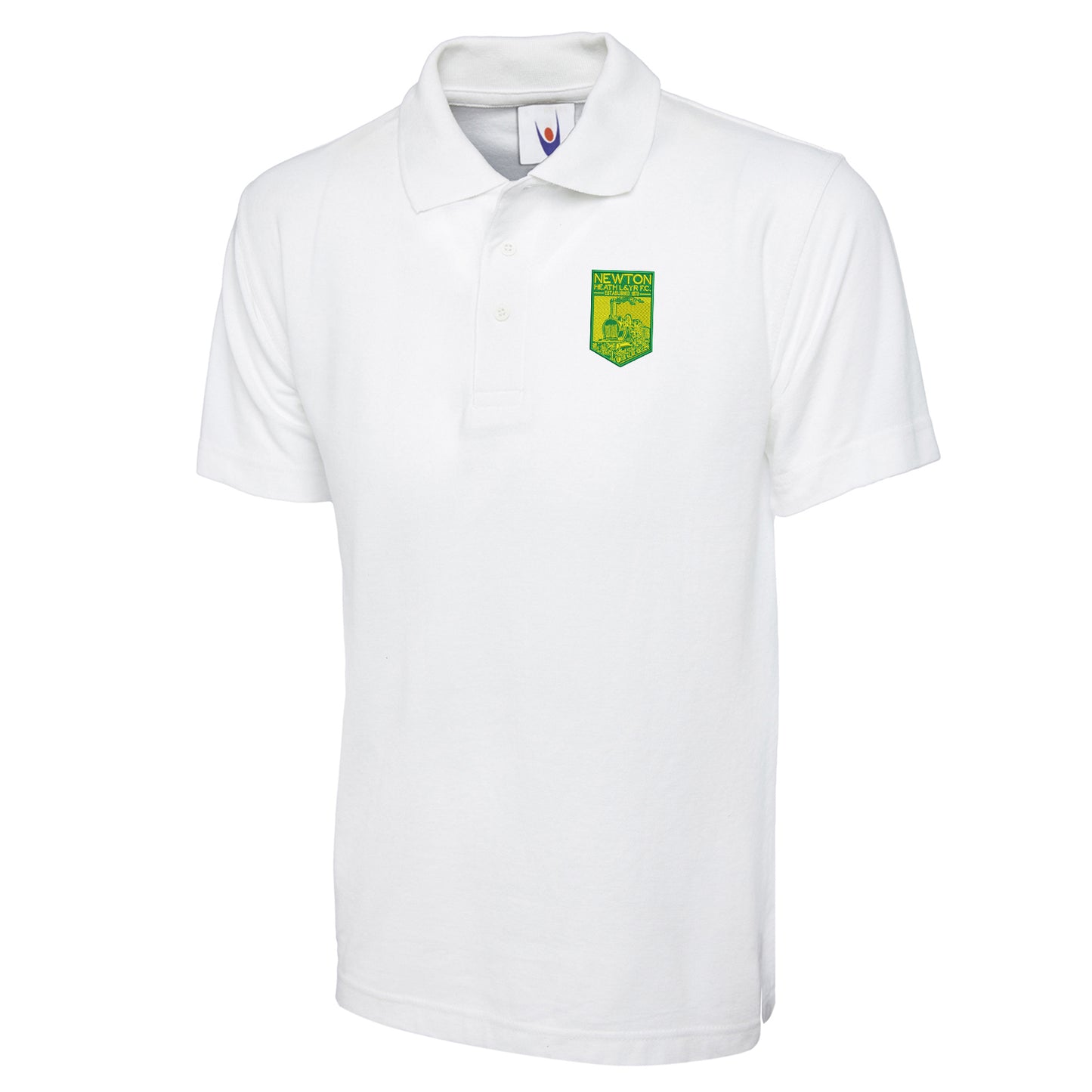 Retro Newton Heath LYR Embroidered Classic Polo Shirt